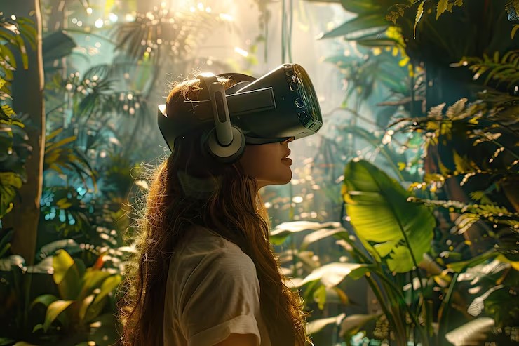 Visite dans un environnement virtuel