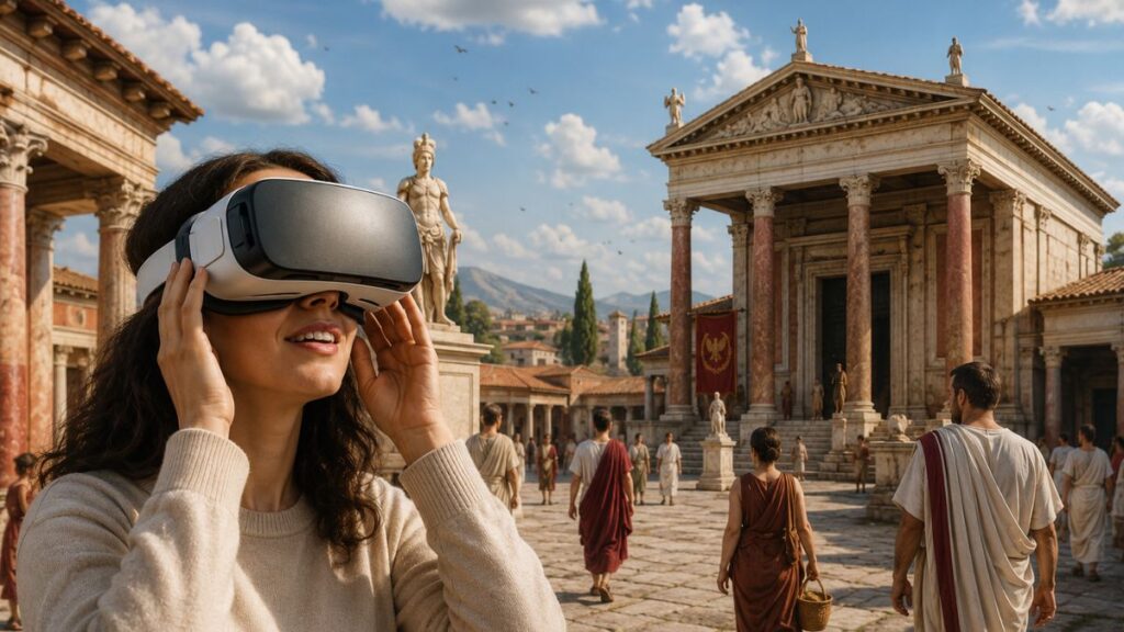 Decouverte du patrimoine en réalité virtuelle